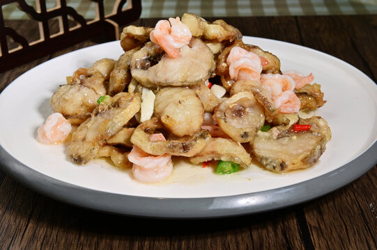 蝦仁燒鱈魚(yú)