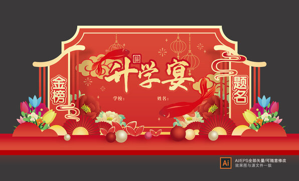 升學宴美陳布置