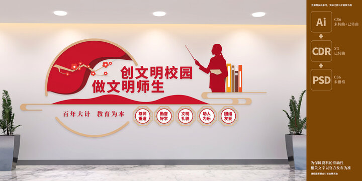 創(chuàng)文明校園做文明師生
