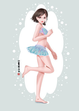 比基尼女孩