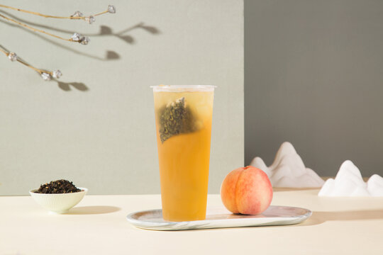 白桃烏龍茶