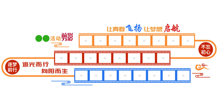 活動照片文化墻