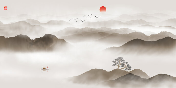 山水畫