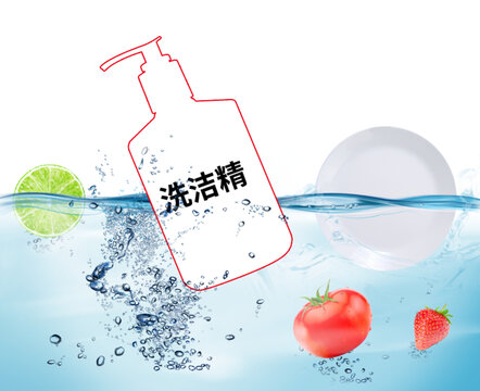 洗潔精海報(bào)
