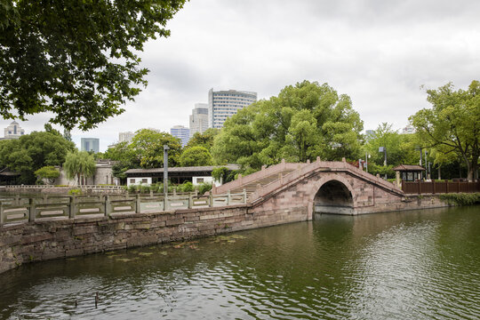 寧波月湖石拱橋
