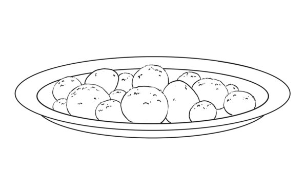 中國(guó)傳統(tǒng)美食徽菜楊梅圓子