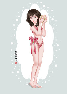 比基尼女孩