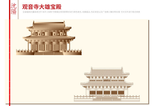 沈陽觀音寺大雄寶殿