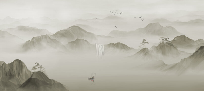 山水畫(huà)