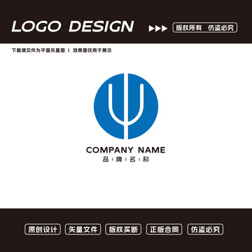 Y字母LOGO標(biāo)志