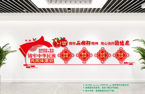 民族團結(jié)文化墻