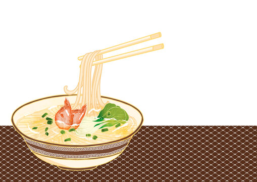 山東生特色美食小吃蓬萊小面