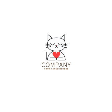 寵物小貓logo