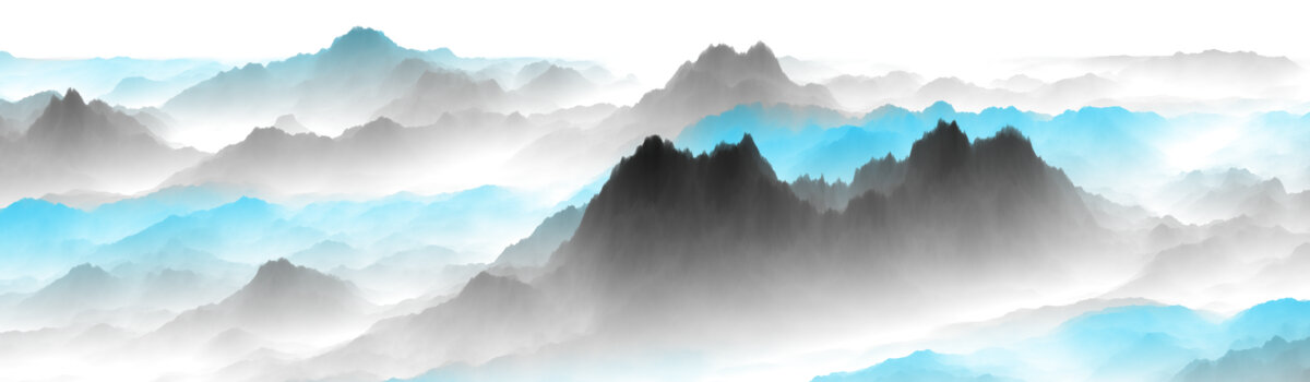 水墨山水畫