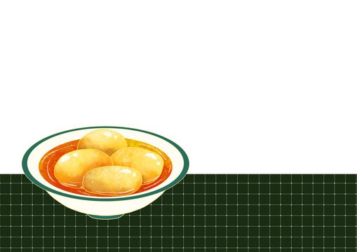 湖南特色美食小吃糖油粑粑