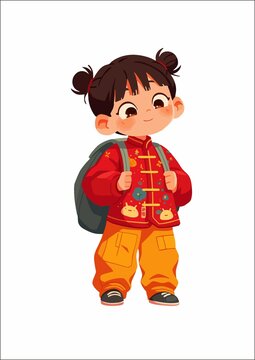 中國小朋友形象