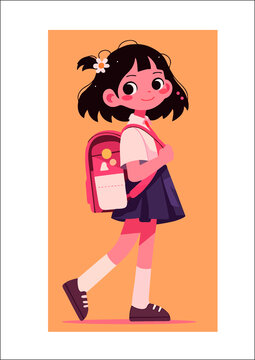 卡通女孩