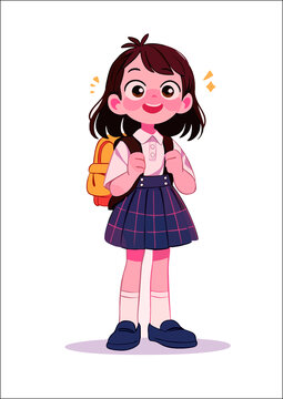 小學(xué)生卡通畫