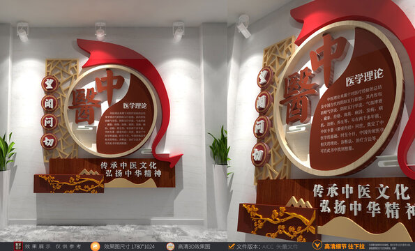 中醫(yī)文化墻醫(yī)學(xué)理論文化
