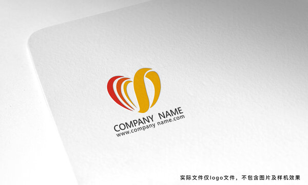 愛(ài)心標(biāo)志logo設(shè)計(jì)