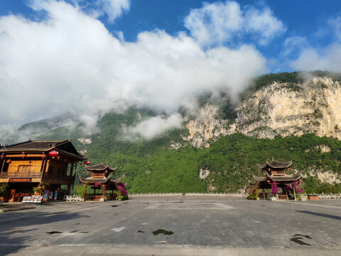 龔灘古鎮(zhèn)廣場