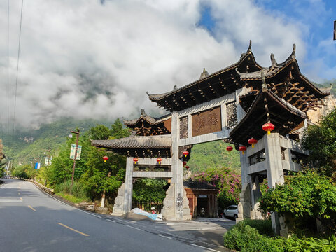 龔灘古鎮牌樓