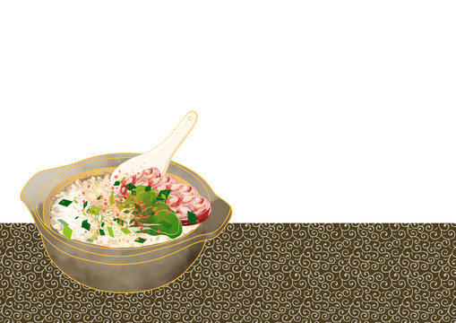 廣東特色美食小吃煲仔飯