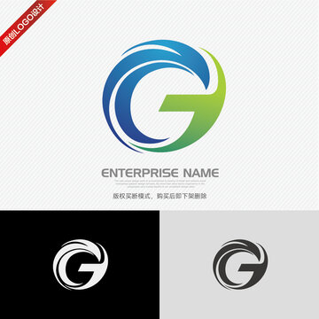 CG字母LOGO組合設(shè)計