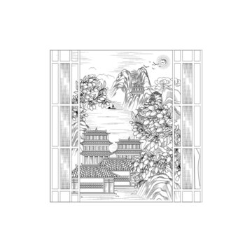 枸杞插畫