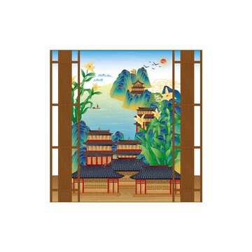 石斛插畫