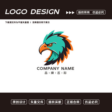 老鷹logo標(biāo)志