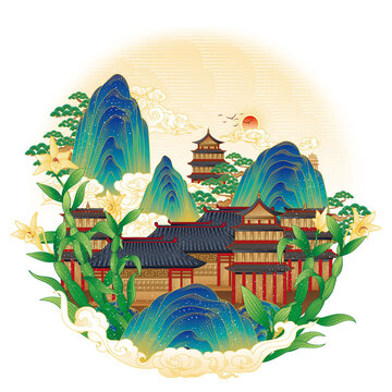 鐵皮石斛插畫