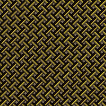 金色背景金屬格子暗金花紋圖案