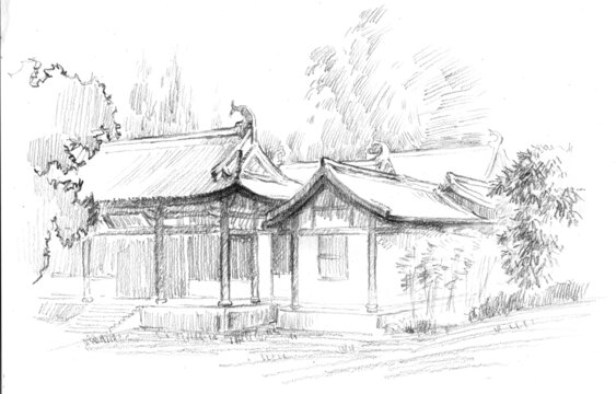 武夷山紫陽書院素描