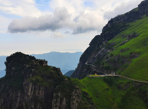 武功山棧道