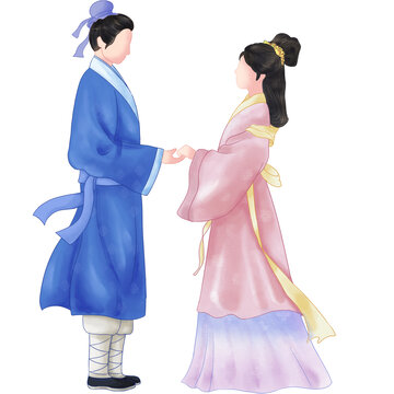七夕節(jié)牛郎織女貼紙七夕節(jié)