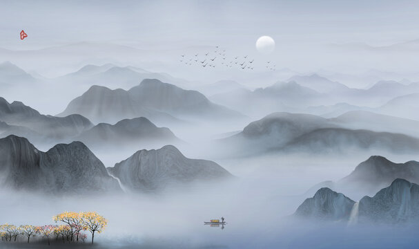 山水畫
