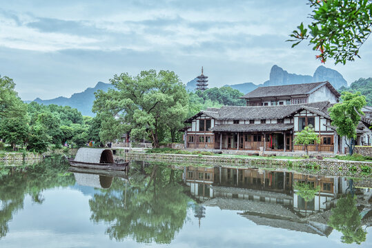 永嘉巖頭古村麗水古街
