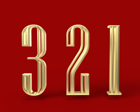 高清倒計(jì)時(shí)數(shù)字321分層