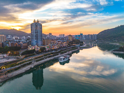宜賓合江門(mén)夜景