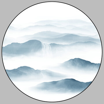 山水圖