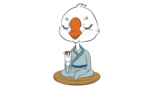 卡通鵝