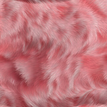 粉色毛發(fā)貼圖