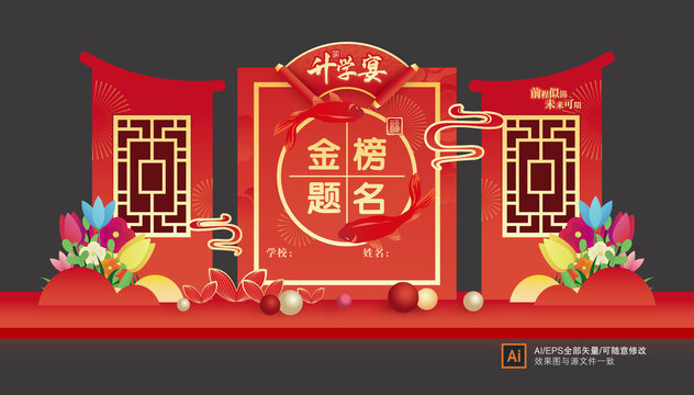 升學宴美陳布置