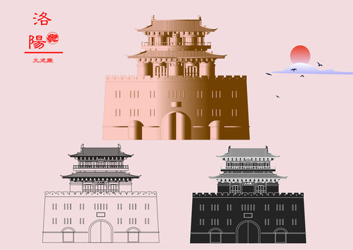 洛陽九龍殿手繪