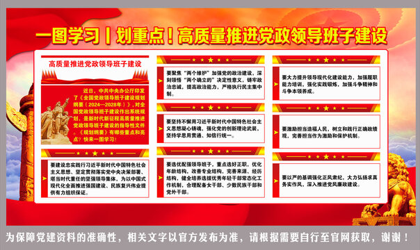 高質(zhì)量推進(jìn)黨政領(lǐng)導(dǎo)班子建設(shè)