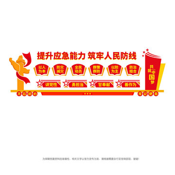 防災(zāi)害消防文化墻