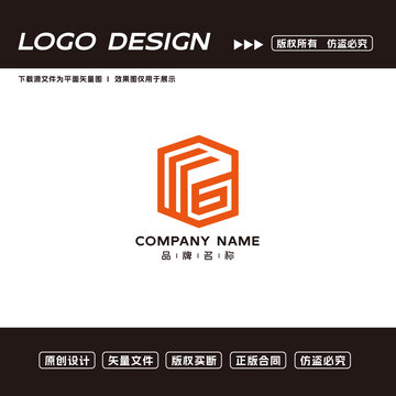 G字母logo標志