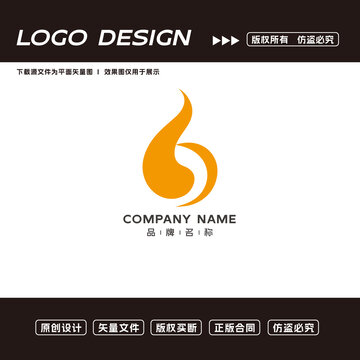 水滴logo標志
