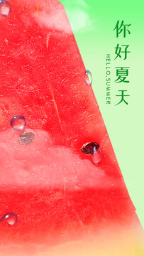 夏日西瓜海報(bào)11